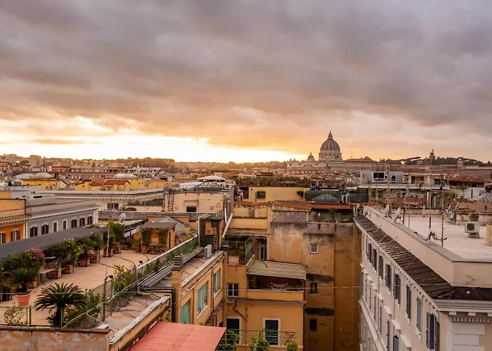Skyline Penthouse With Private Rooftop Appartement Rome